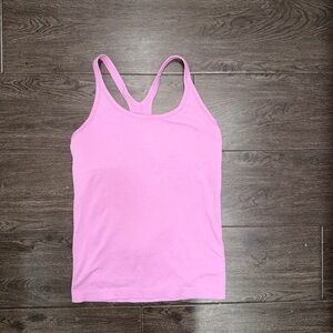 lululemon athletica lilac Pink Racerback Tank size 10